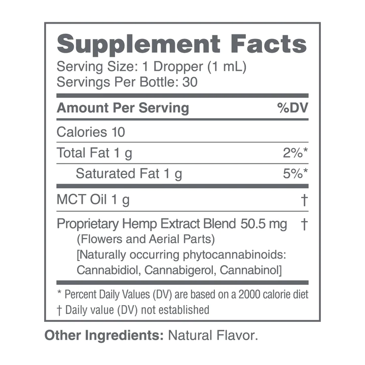 cbdMD | CBD Tincture Natural Flavor | 1,500mg – 30 ML - Image 4