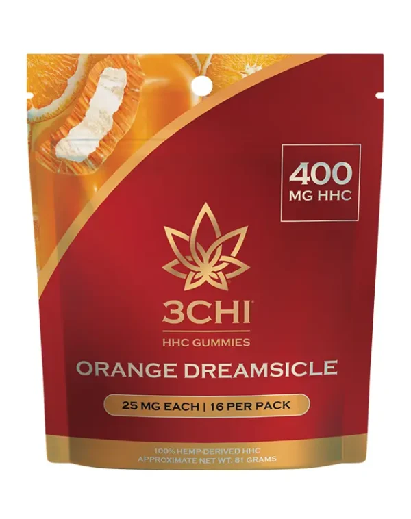 3CHI | Gummies – Orange Dreamsicle | 400mg – 16ct
