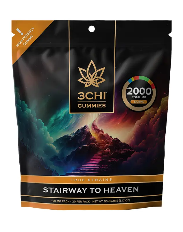 3CHI | True Strains High Potency Gummies Stairway to Heaven – 20ct