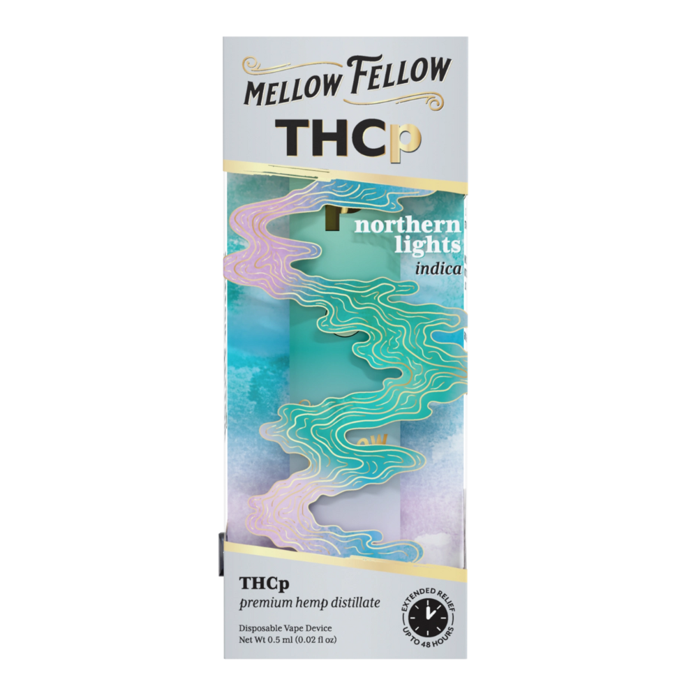 Mellow Fellow | Northern Lights THCP Vape | 0.5ml – Indica