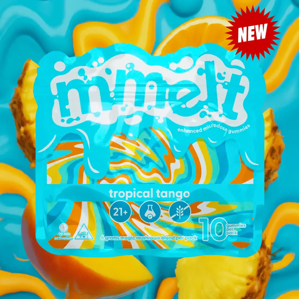 Mmelts | Tropical Tango Mushroom Gummies | 10ct