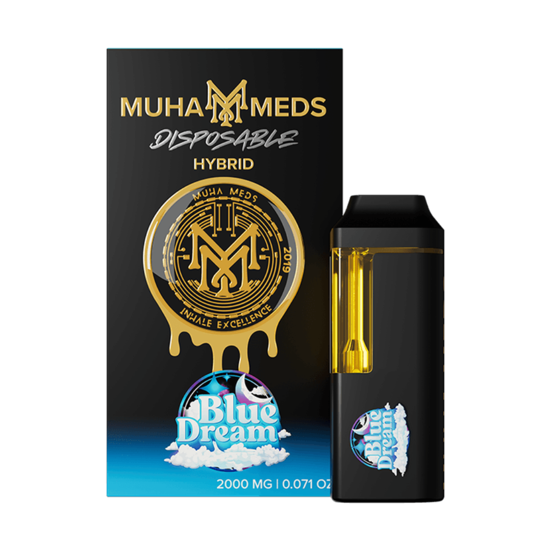 Blue Dream – Muha Meds Disposable Vape 2g – Hybrid