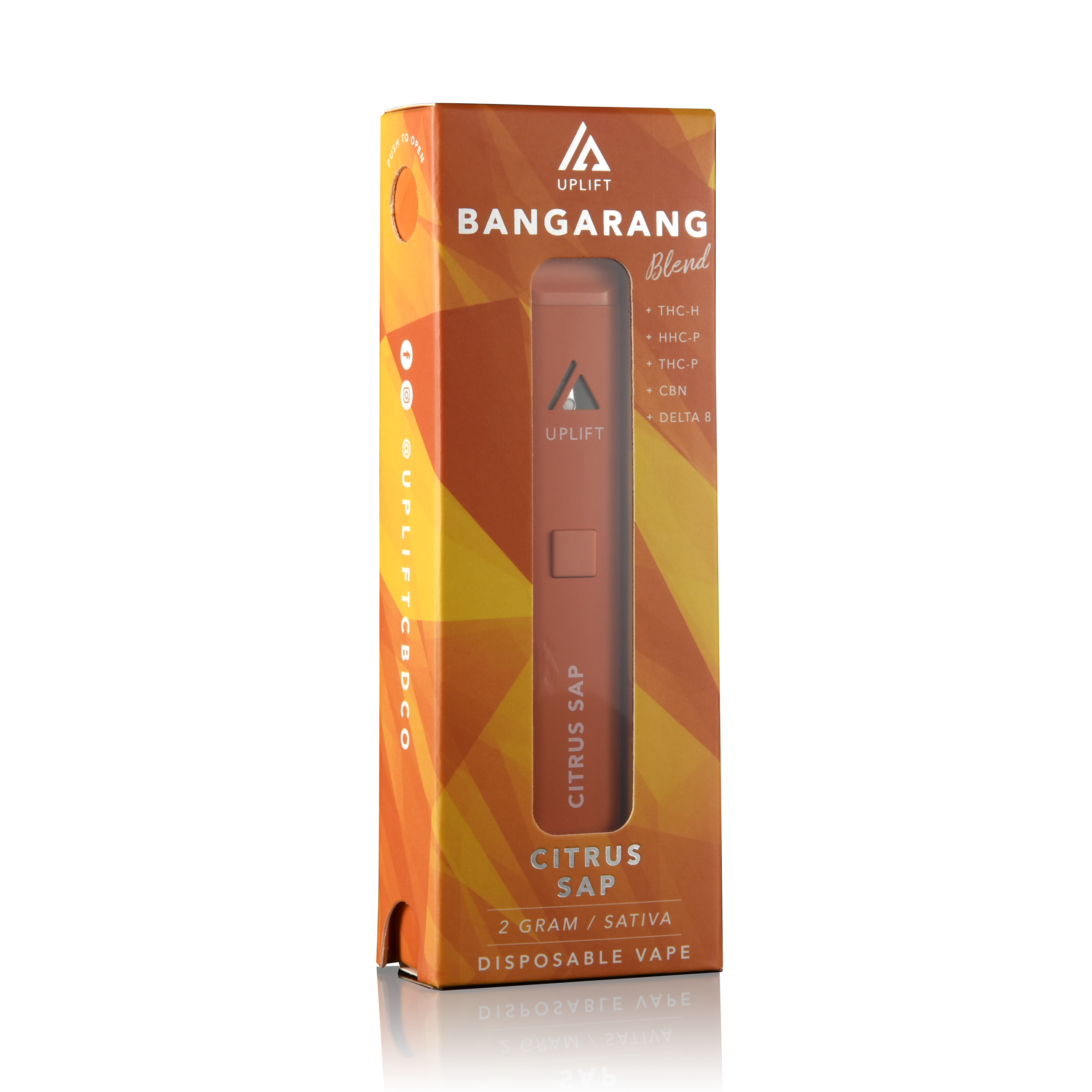 Uplift | 2 Gram Bangarang THC Blend Disposable | Citrus Sap