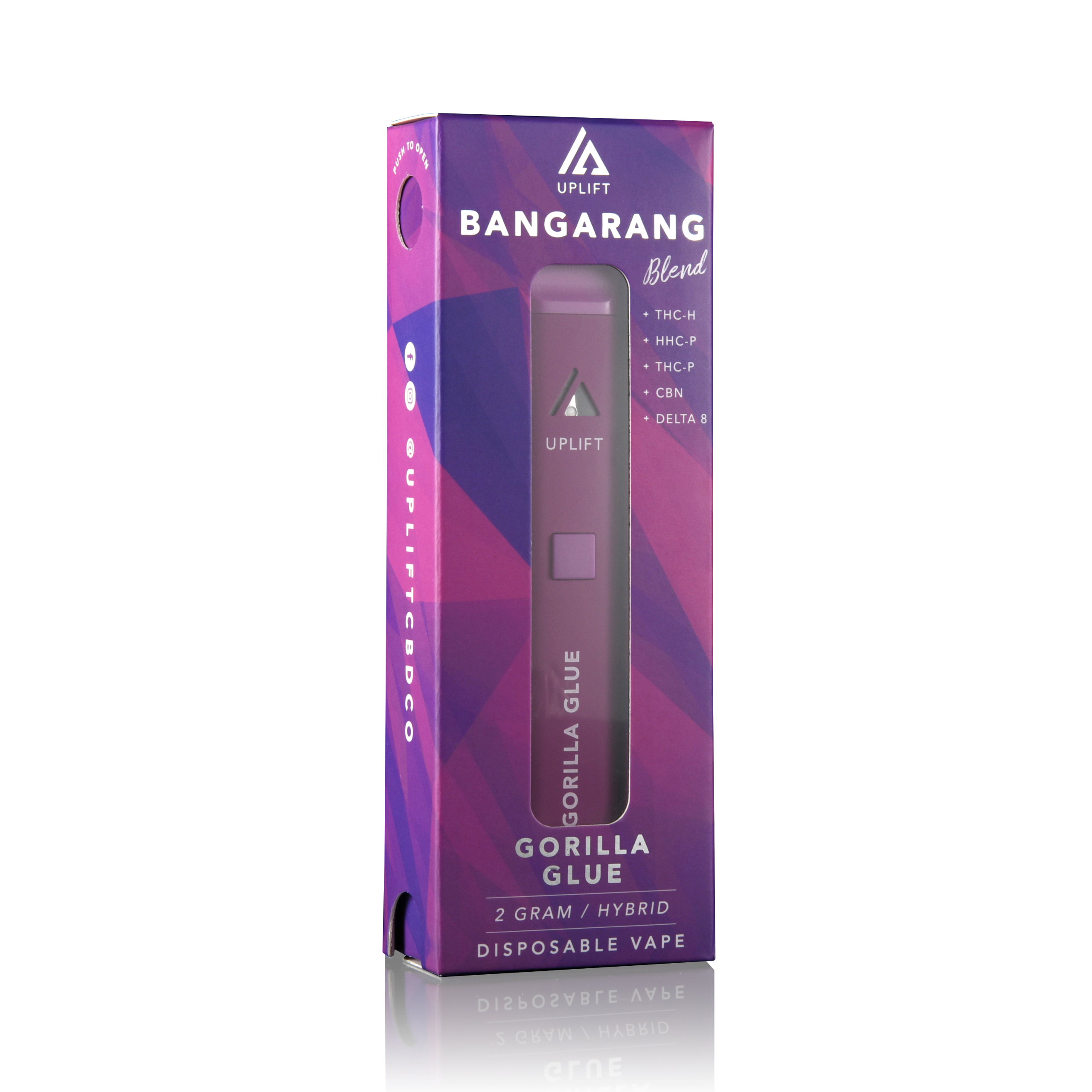 Uplift | 2 Gram Bangarang THC Blend Disposable | Gorilla Glue
