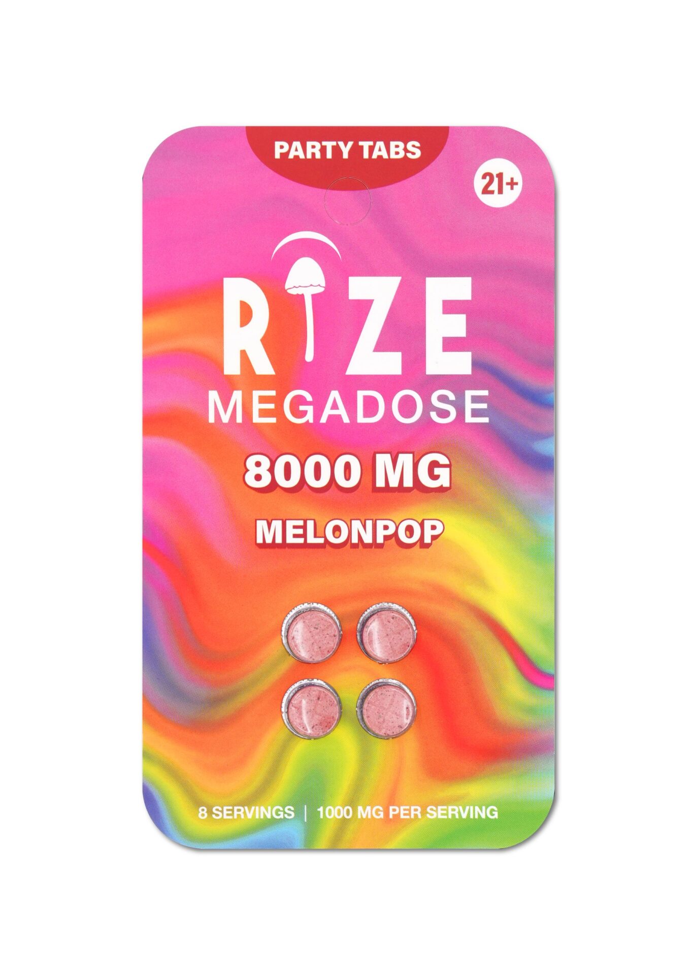 Rize | Melon Pop Party Tabs | 8000mg – 4pc