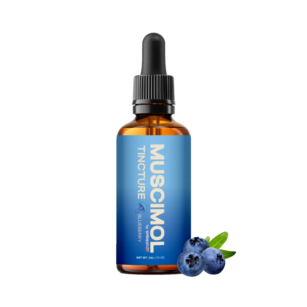 SporesMD | Muscimol Tincture | Blueberry – 30ml