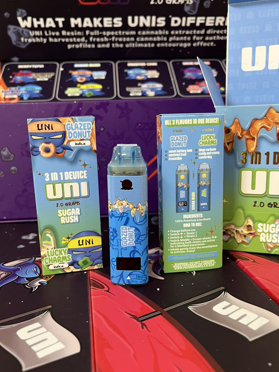 Uni Disposable 3 in 1