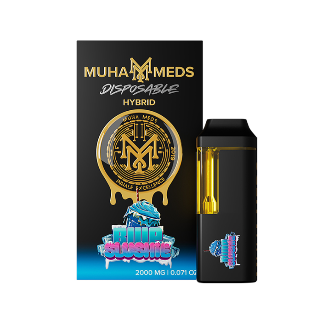 Blue Slushie – Muha Meds Disposable Vape 2g – Hybrid