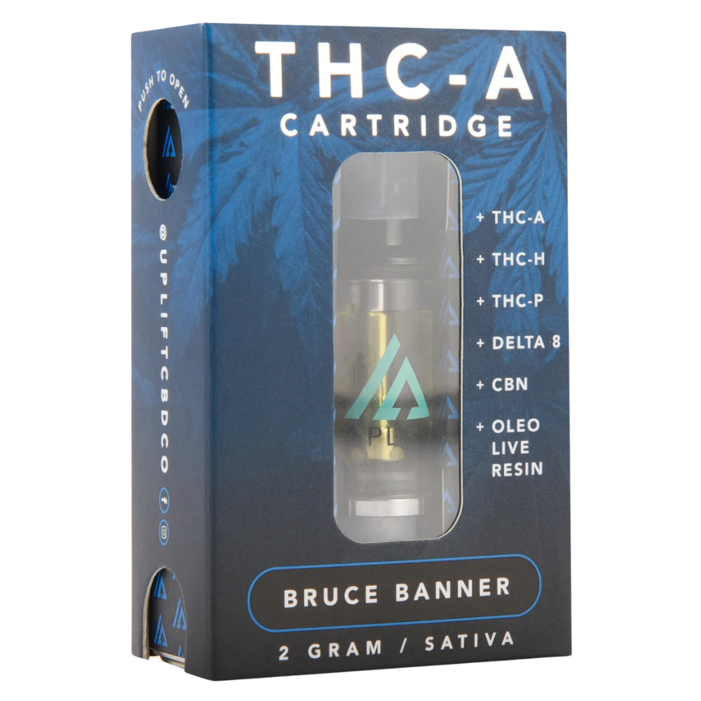 Uplift | 2 Gram THC-A Cartridge | Bruce Banner