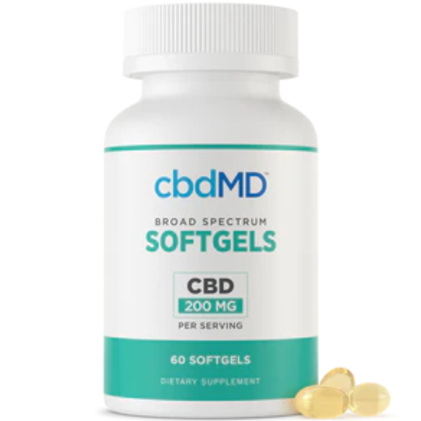 cbdMD | CBD Capsules | 6000mg – 60 Count