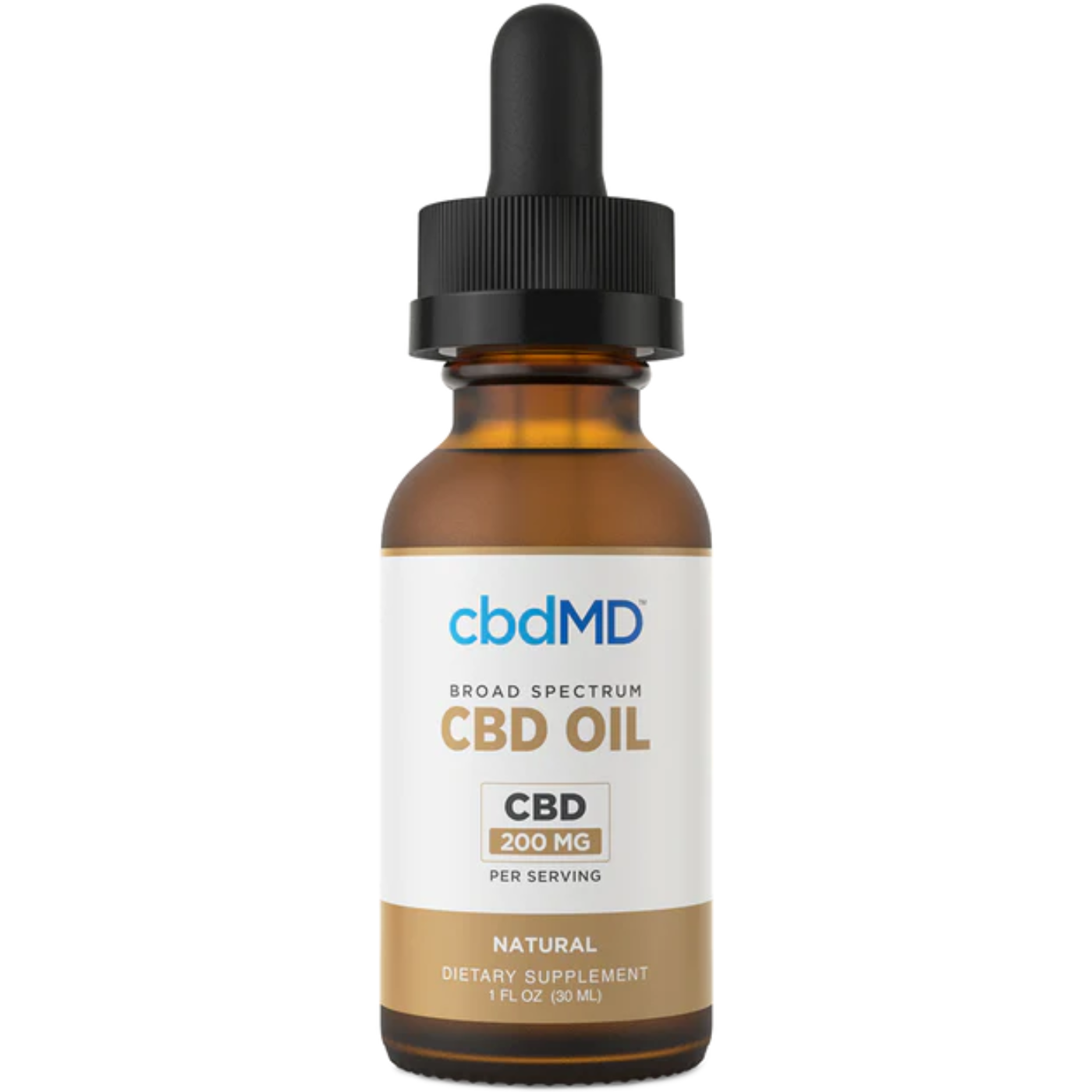 cbdMD | CBD Tincture Natural Flavor | 6000mg – 30 ML