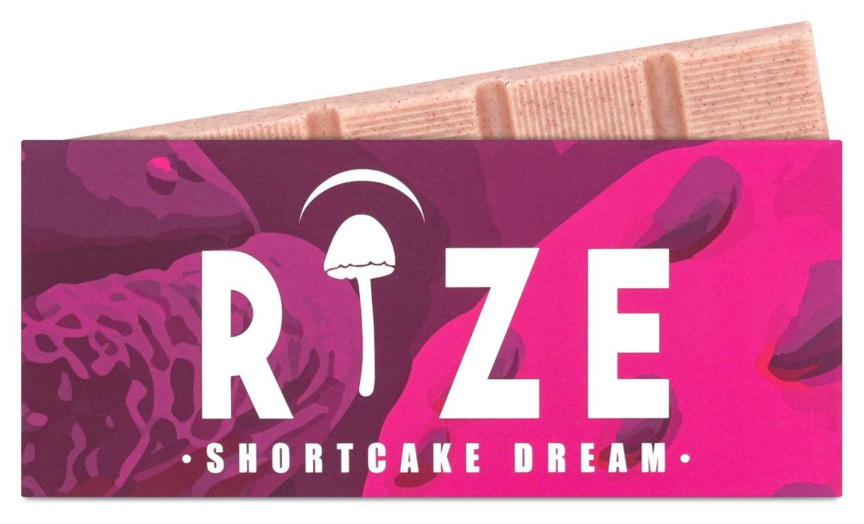 Rize | Shortcake Dream Mushroom Chocolate Bar | 5g Bar