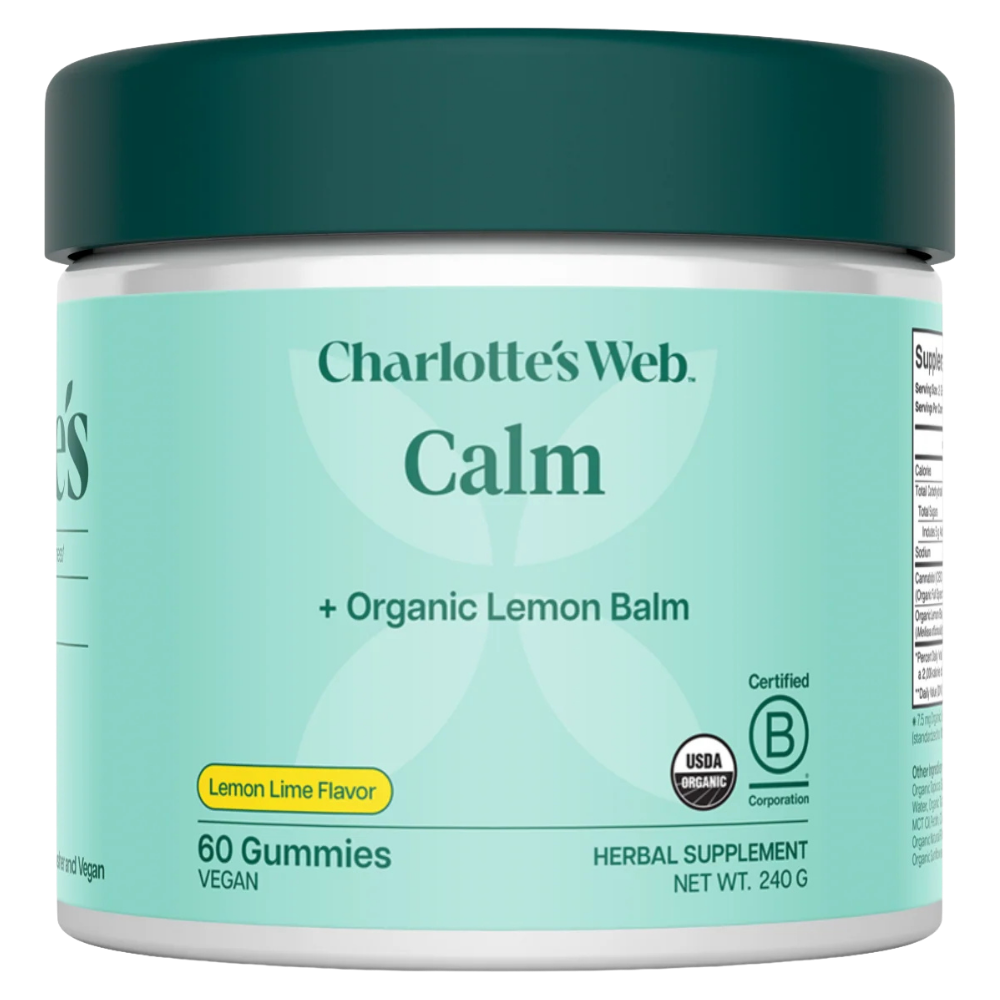 Charlotte’s Web | Full Spectrum CBD Gummies Calm | 10mg – 60 Count