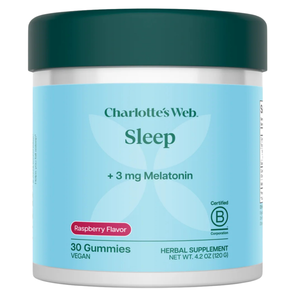 Charlotte’s Web | Full Spectrum CBD Gummies Sleep | 10mg – 30 Count