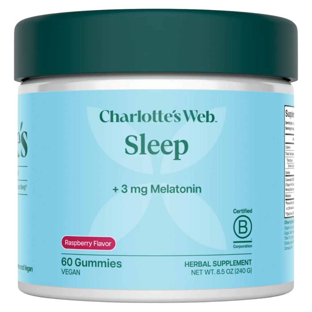 Charlotte’s Web | Full Spectrum CBD Gummies Sleep | 10mg – 60 Count