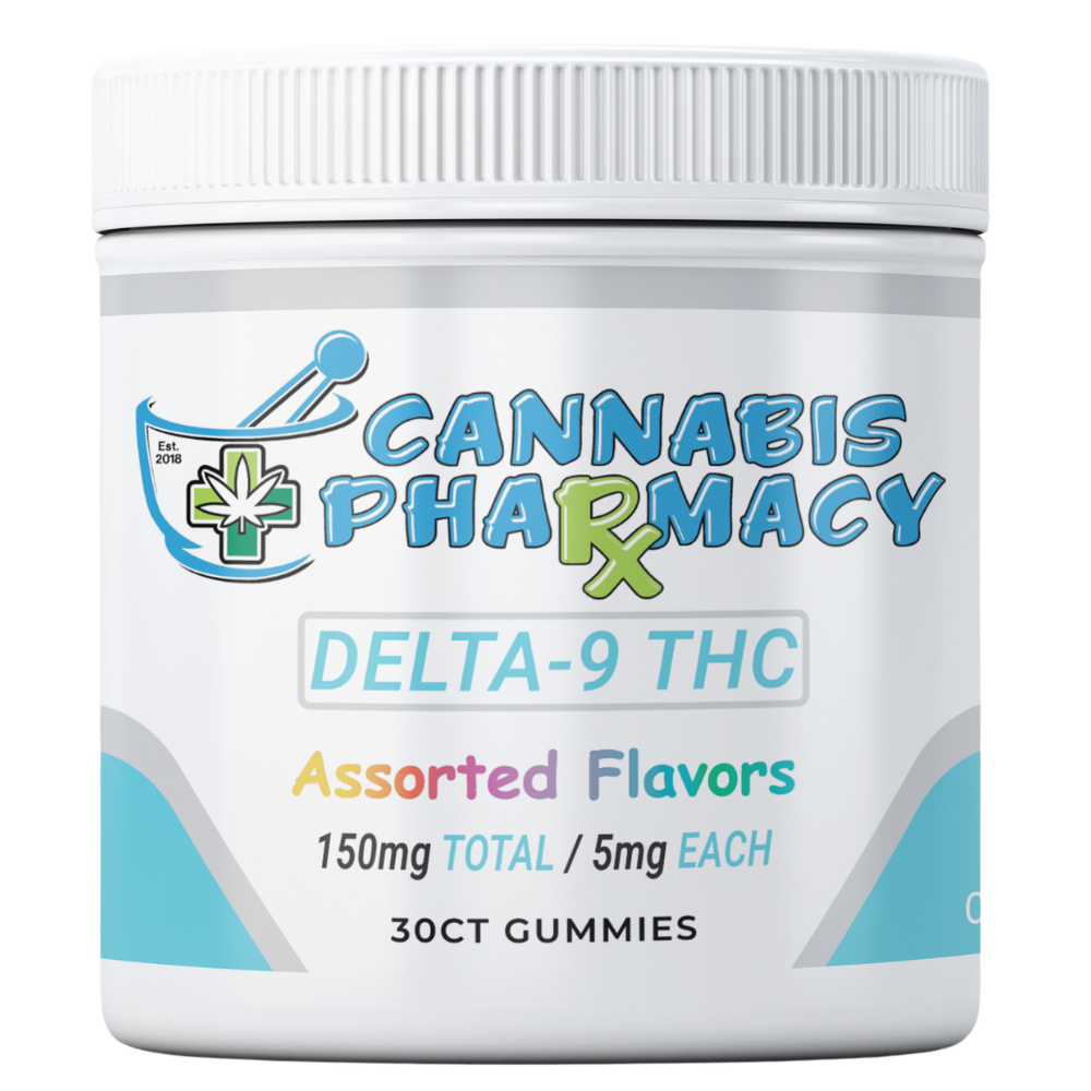 Cannabis Pharmacy | Micro Dose Delta-9 THC Gummies | Nano 5mg – Assorted Flavors – 30ct