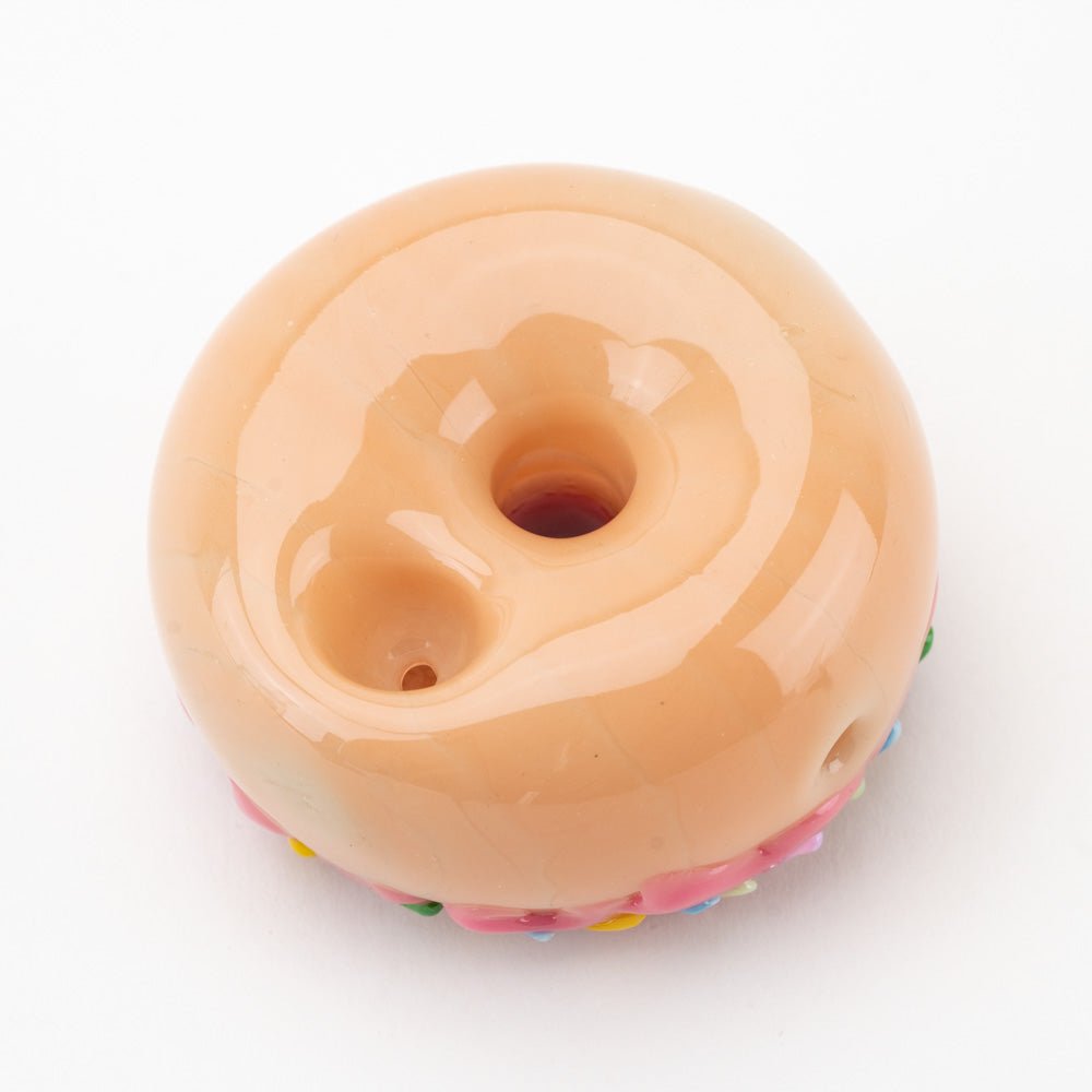 Empire Glassworks Pink Sprinkle Donut Dry Pipe - Image 2