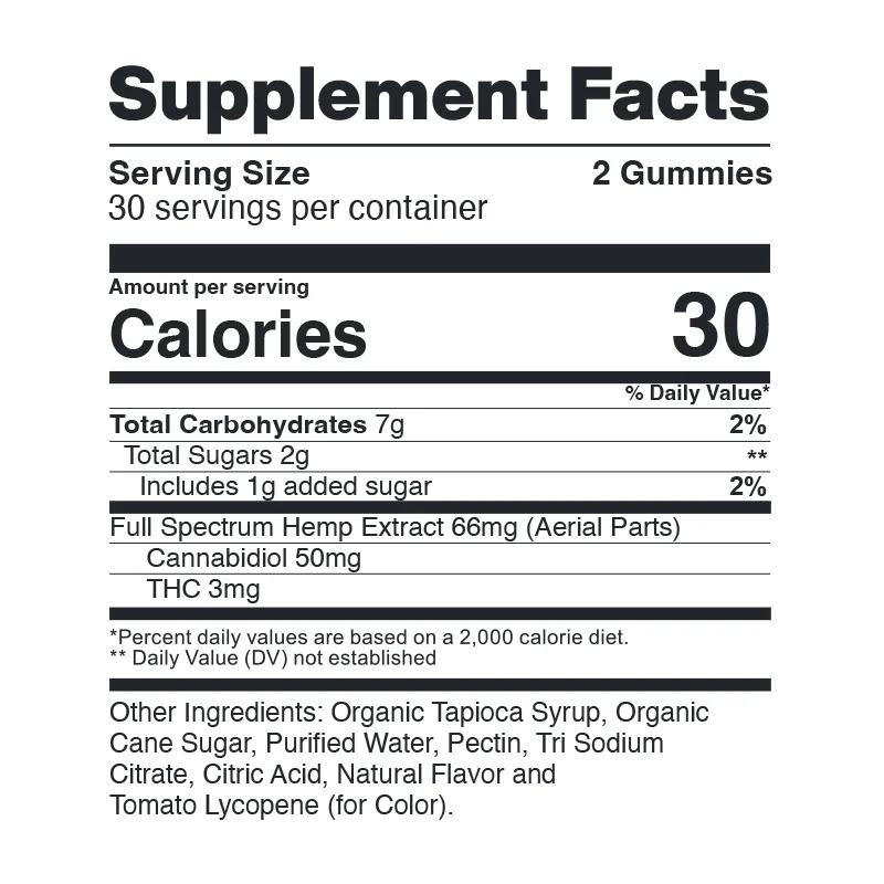 CBDfx | Full Spectrum CBD Gummies Mixed Berry | 1500mg – 60ct - Image 2