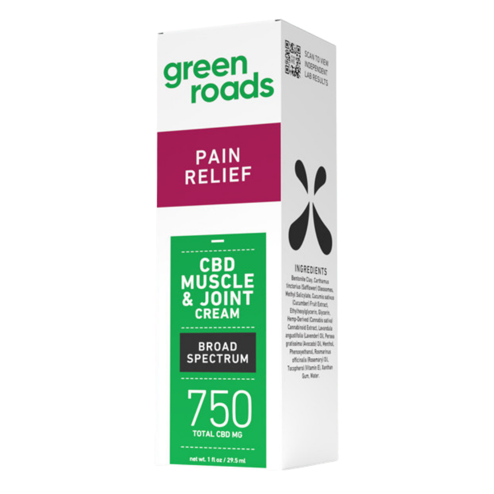 Green Roads | CBD Cream – Pain Relief Cream | 750mg CBD Cream For Pain