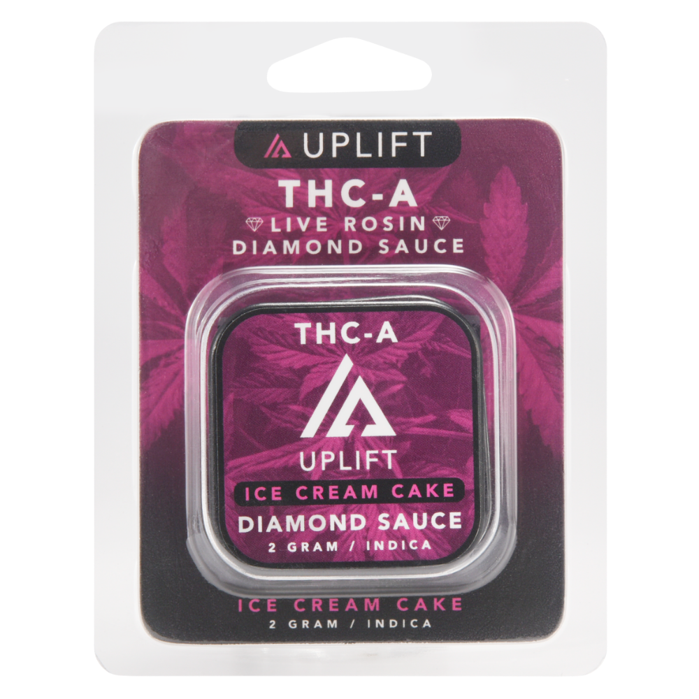 Uplift | 2 Gram THC-A Diamond Sauce | Ice Cream Cake