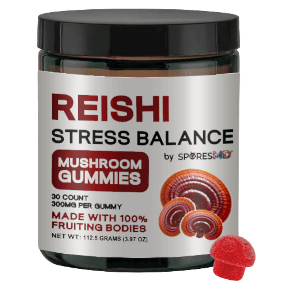 SporesMD | Reishi Stress Balance Mushroom Gummies | 30ct