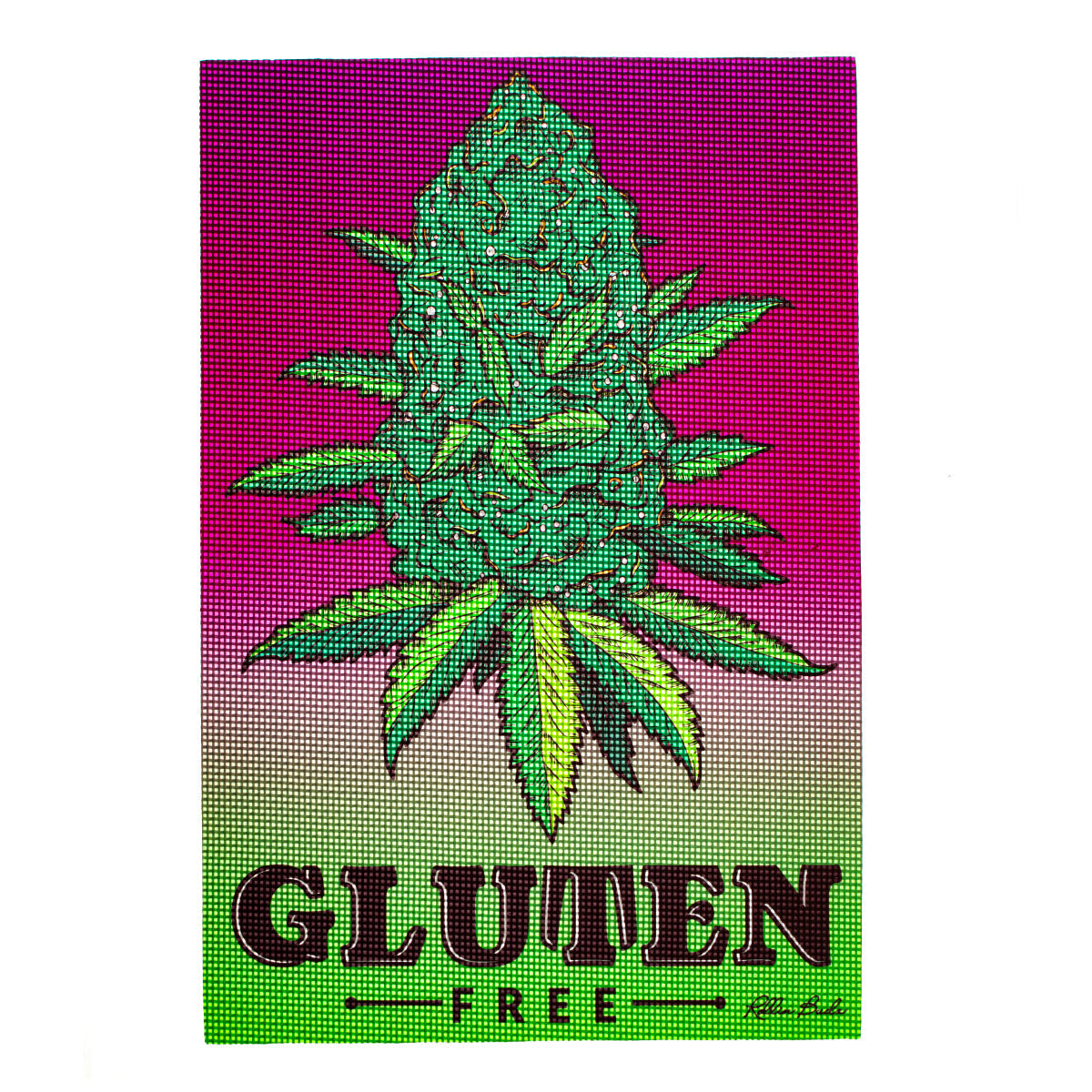 Rollin Budz Gluten Free 8×11 Dab Mat