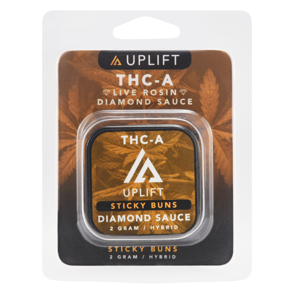 Uplift | 2 Gram THC-A Diamond Sauce | Sticky Buns