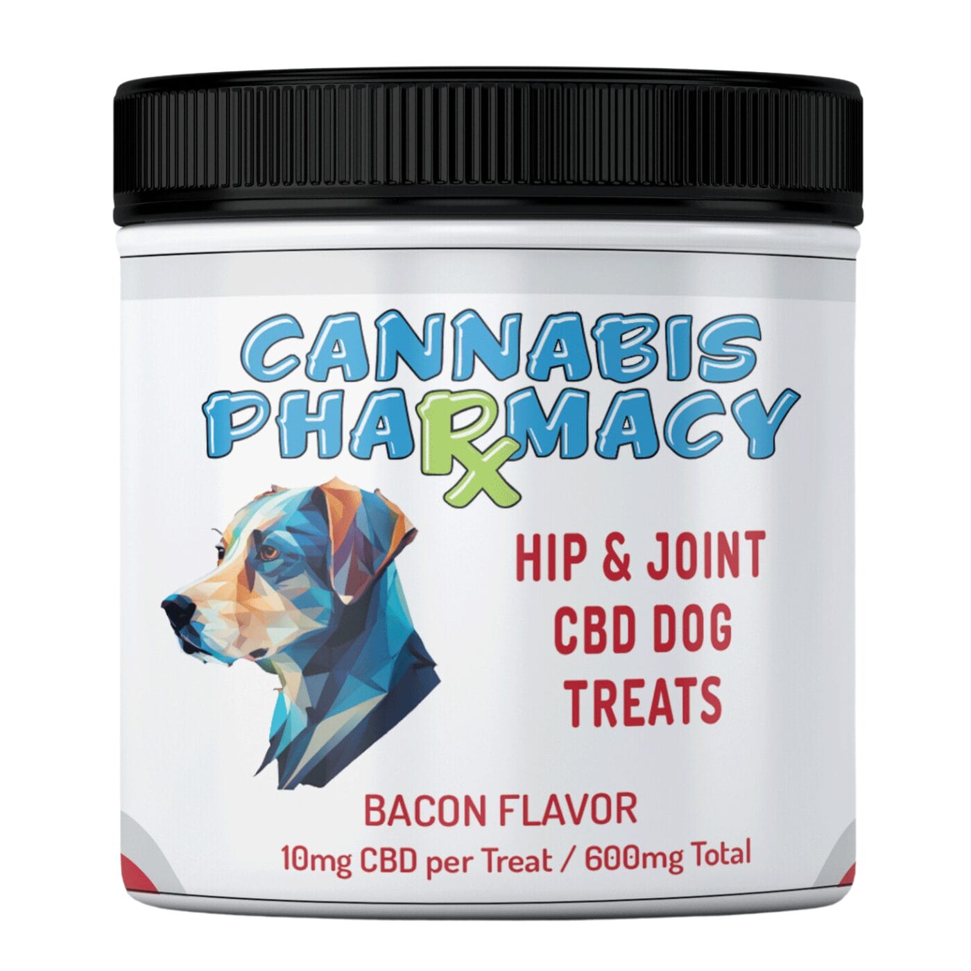 Cannabis Pharmacy Hip & Joint CBD Dog Treats – 600mg – 60ct