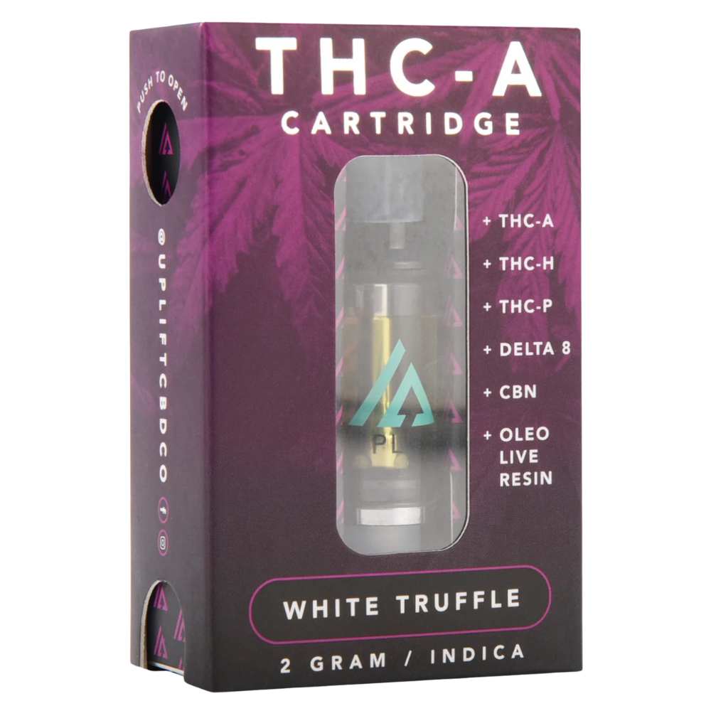 Uplift | 2 Gram THC-A Cartridge | White truffle